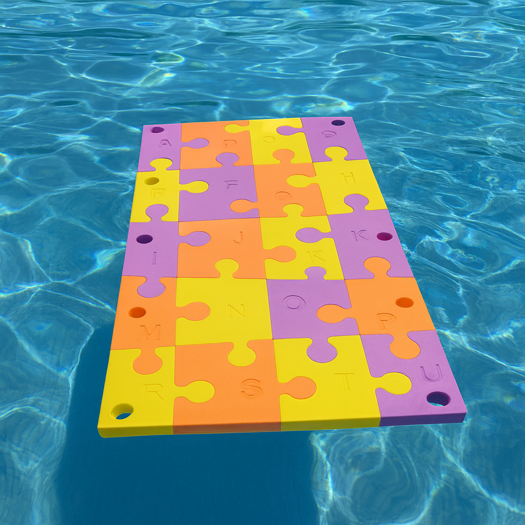 Akcesoria basenowe do zabawy i szkoleń MAXI PUZZLE