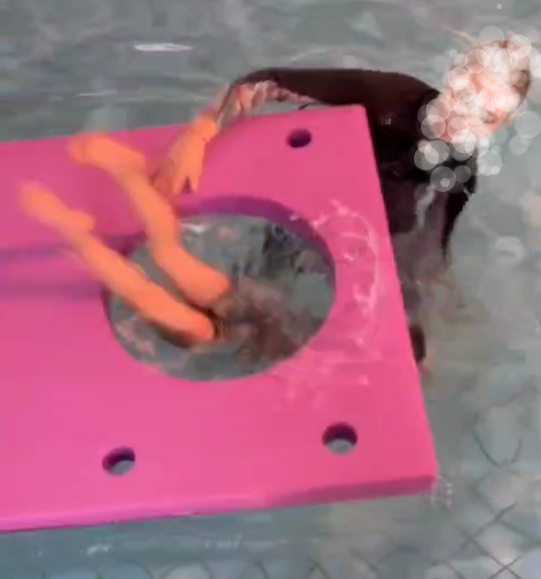 Akcesoria basenowe do zabawy i szkoleń MATERAC 100x70